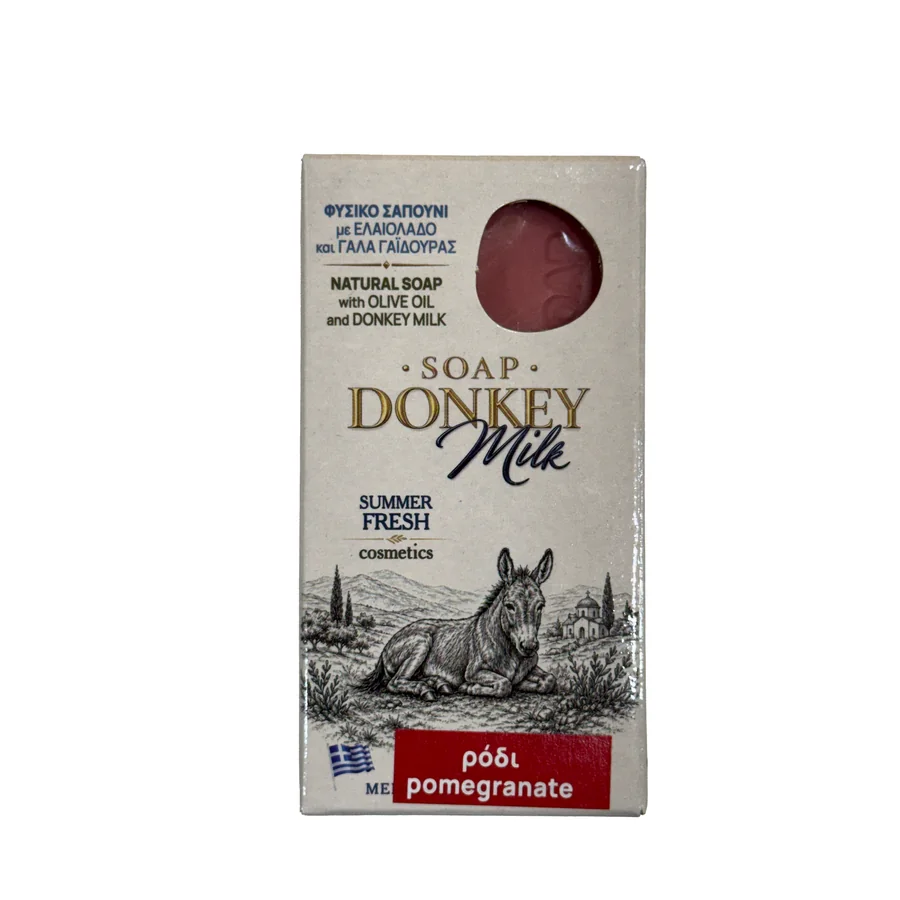 Săpun cu lapte de măgăriță — rodie 100 g