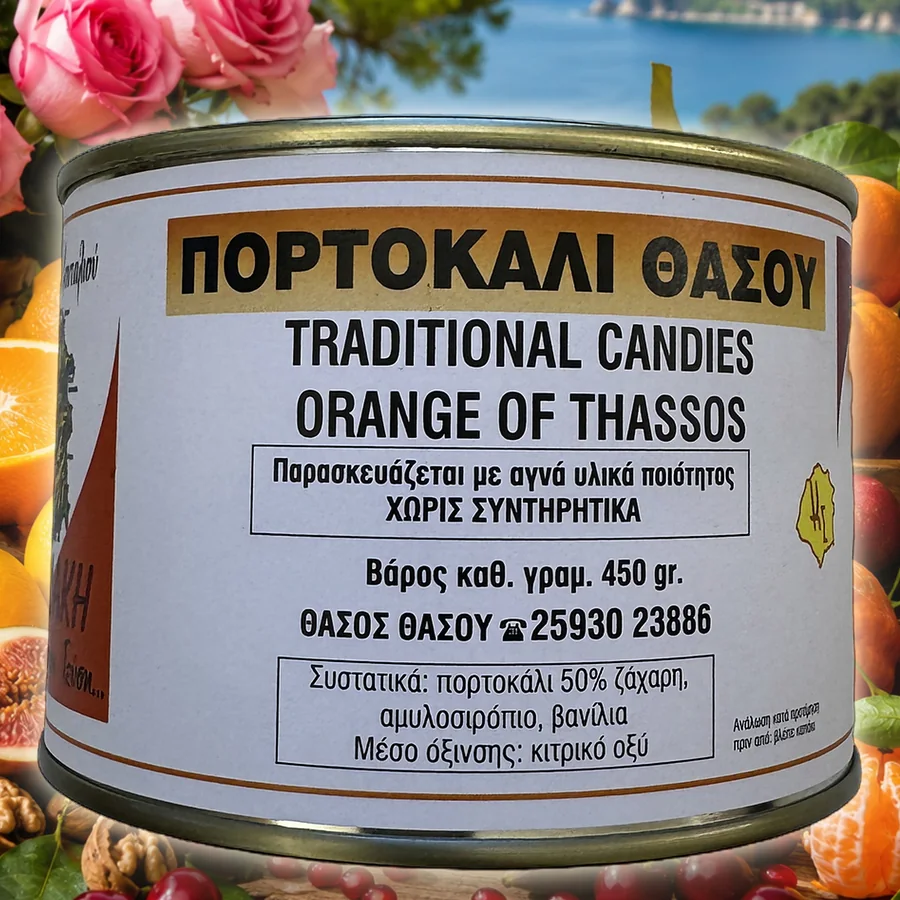 Dulceață de portocală 450 g (metal)
