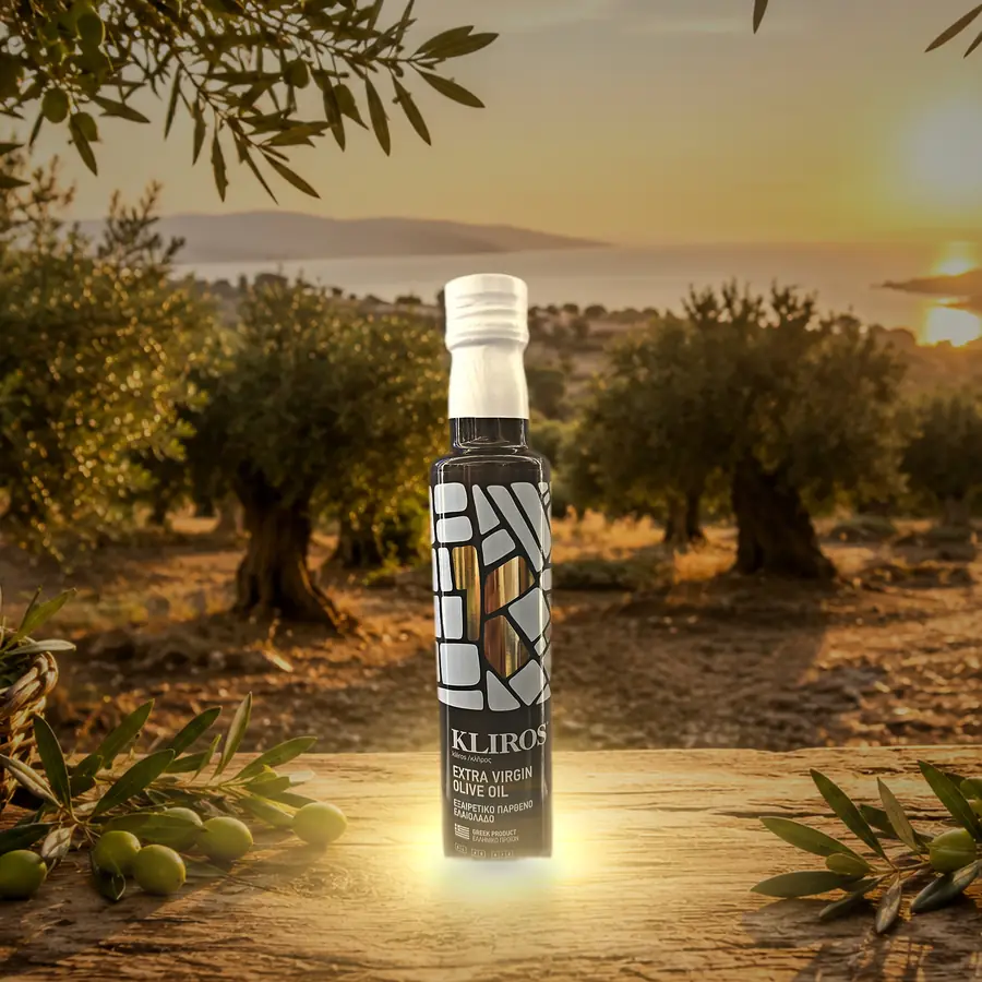 Ulei de măsline extravirgin Kliros 250 ml (sticlă)