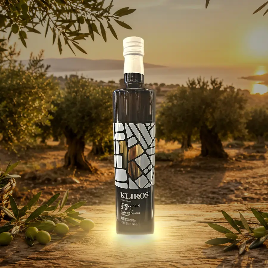 Ulei de măsline extravirgin Kliros 750 ml (sticlă)