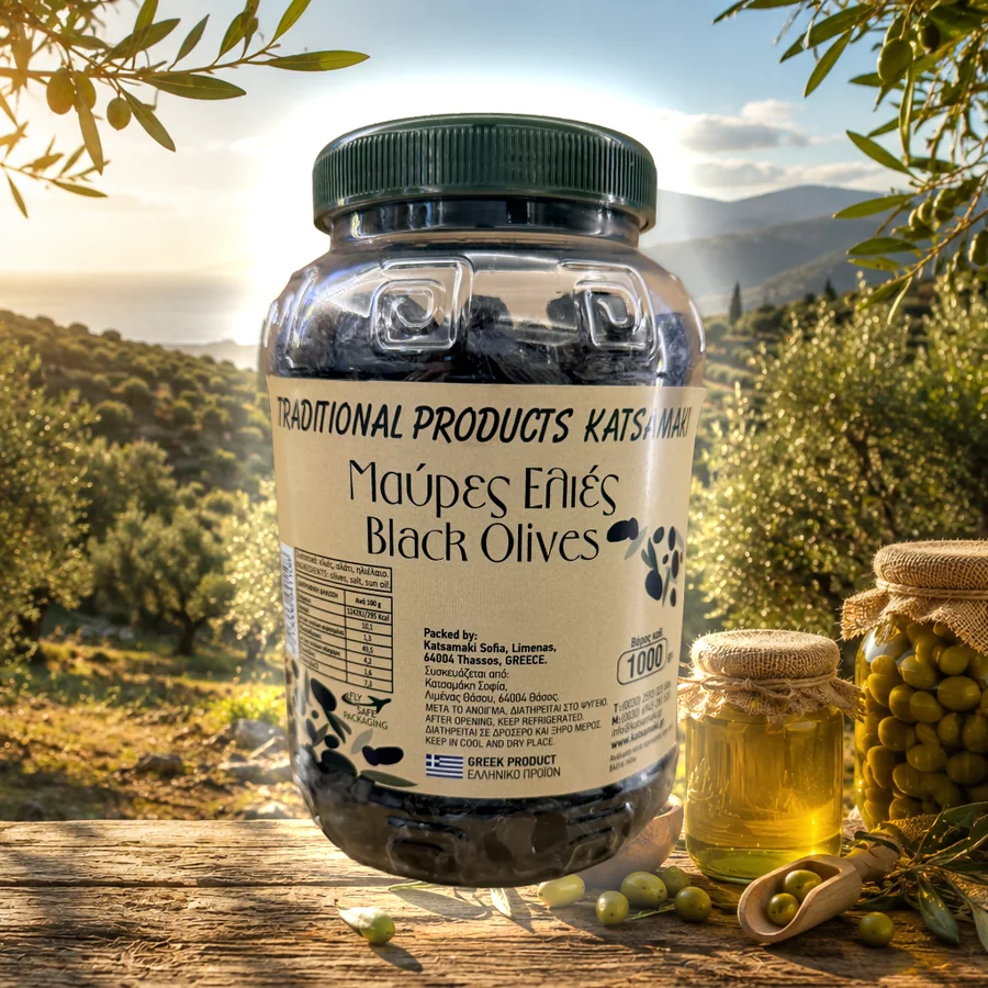 Măsline de Thásos 1 kg (PET)