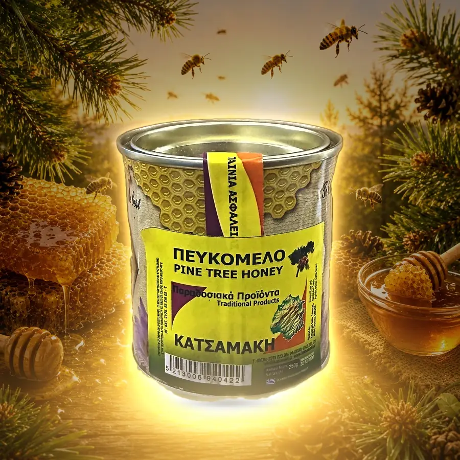 Miere de pin 250 g (ambalaj metalic)